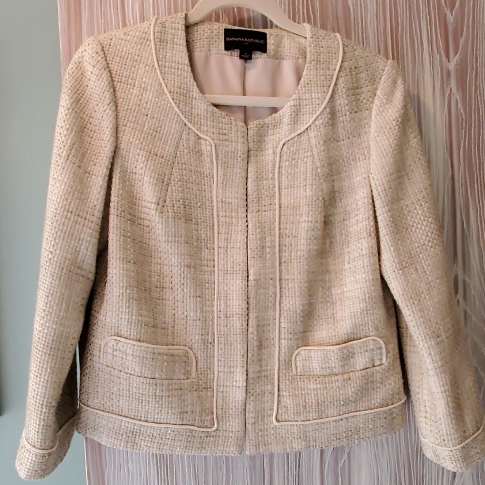 Banana Republic classic jacket style.